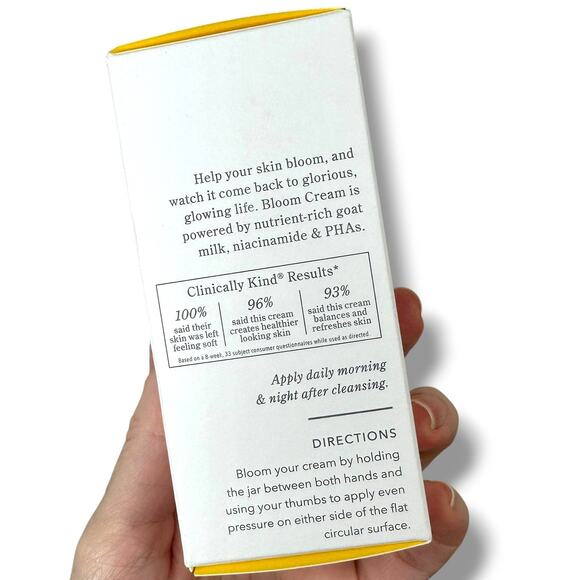 Beekman 1802 NIB Bloom Cream Niacinamide Daily Hydrating Moisturizer Face Cream - Picture 8 of 10